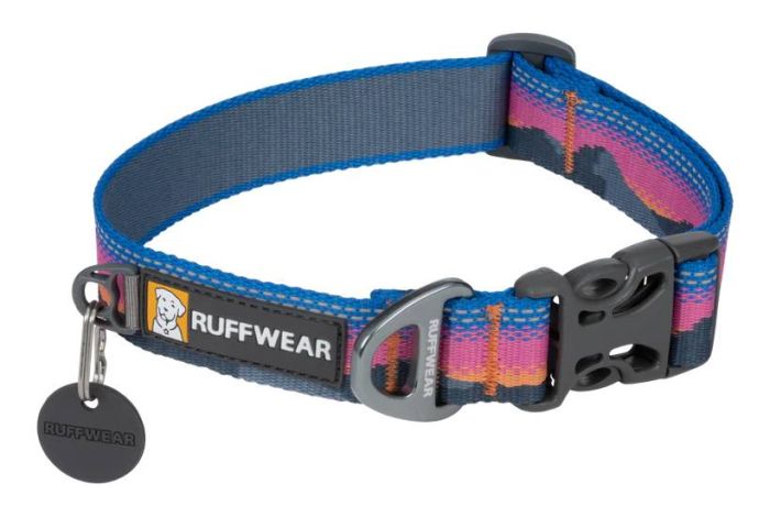 Світловідбивний нашийник для собаки Ruffwear Crag™ 36-51 см Рожево-синій