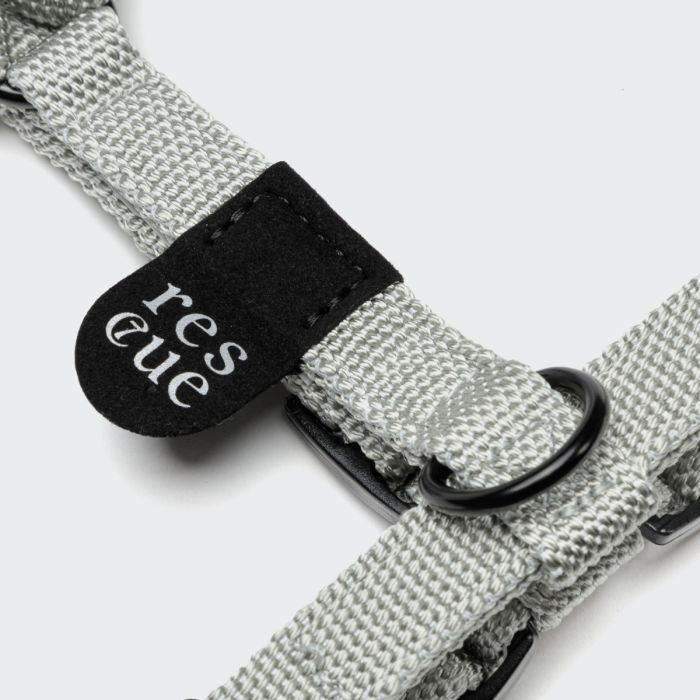 Повсякденна шлейка для собак Cloud7 Rescue Basic Harness Сріблястий XL