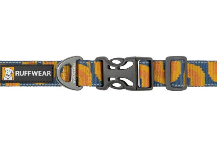 Світловідбиваючий нашийник для собаки Ruffwear Crag™ 51-66 см Оранжево-синій