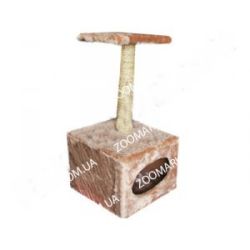 Когтеточка ДРП-Д1, сизаль бежевий