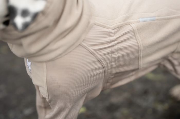 Комбінезон для собак Non-stop dogwear Trail quest fleece overall Бежевий 55