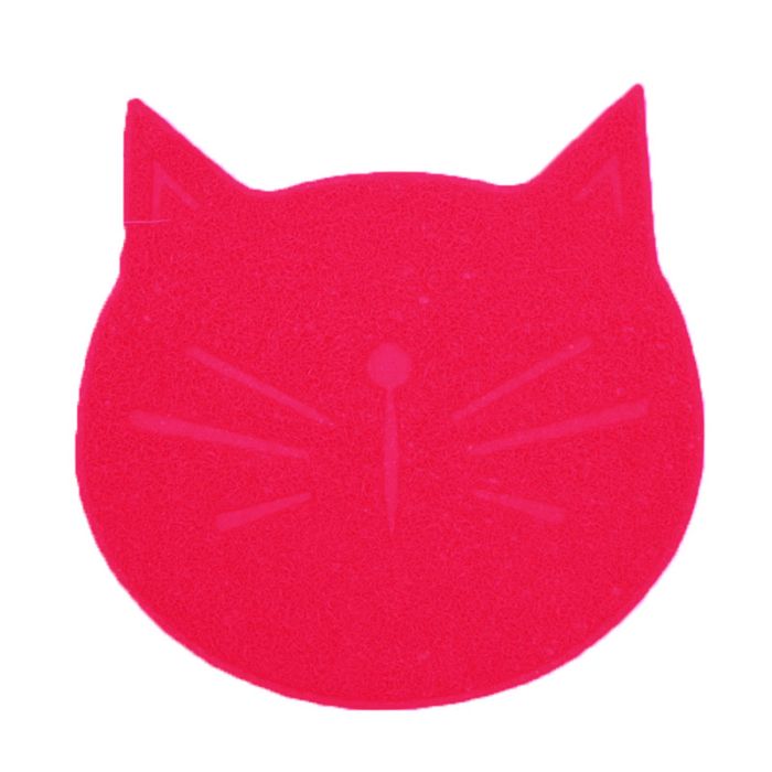 Килимок Мордочка 3838см Малиновий