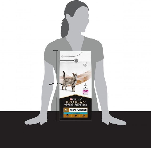 АКЦІЯ Pro Plan Veterinary Diets NF Renal Function сухий корм для котів при захворюваннях нирок 1,5 кг 