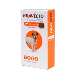 Таблетка Бравекто (Bravecto) для собак 4,5-10 кг