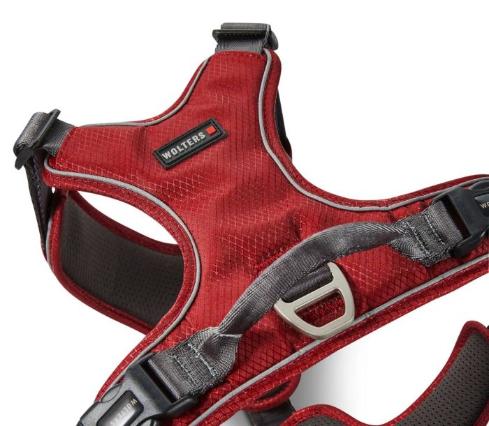 Шлейка для собак пом'якшена з ручкою Wolters Active Pro Comfort 1 40-47,5 см Червоний