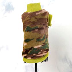 Фліска Толстовка для собак на флісі Піксель S