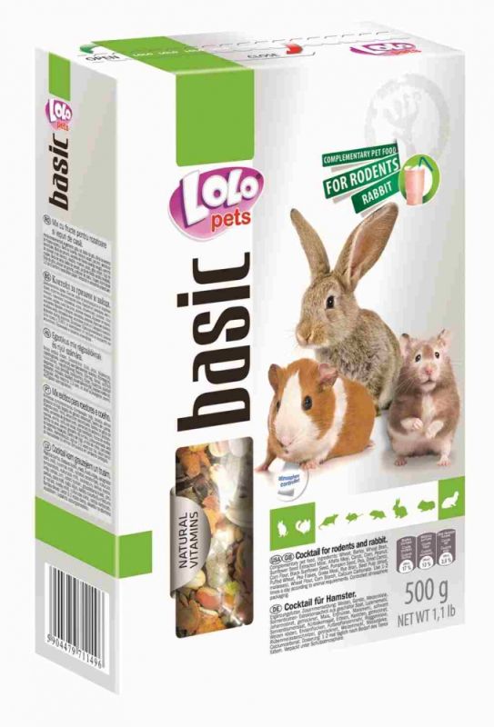 Lolopets Коктель для хомячка 500 г 71149 