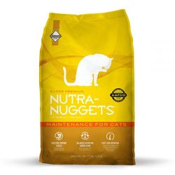 Nutra Nuggets Adult Cat Maintenance (жовта) для дорослих кішок нормального темпераменту 7,5 кг