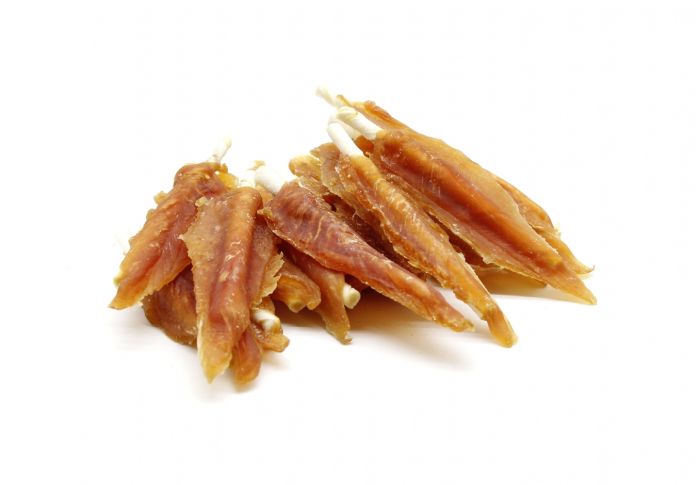 Ласощі для собак Вялене куряче мясо на кістці LUCKYSTAR  200 г 