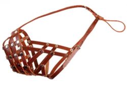 Намордник сітка для ротвейлерів коричневий Фауна 003009-2 Чорний