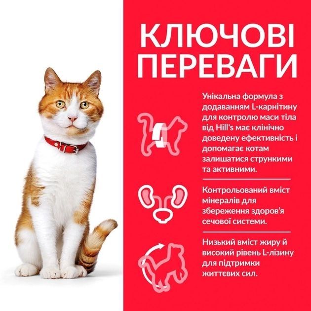 Hills SP Feline Adult Sterilised Cat with Chicken - Сухий корм для стерилізованих котів з куркою 0,3кг
