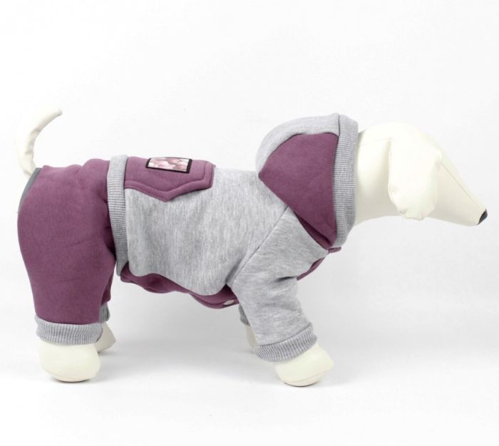 Комбінезон Зефірка трикотаж на флісі (дівчинка) XS