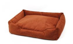 Лежак Мілані меблевий велюр Теракотовий. 506517 см