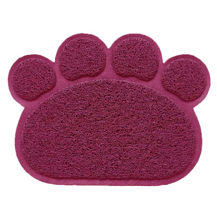 Килимок Лапка 4560см Малиновий