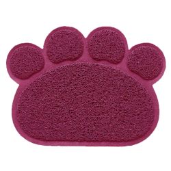 Килимок Лапка 4560см Малиновий