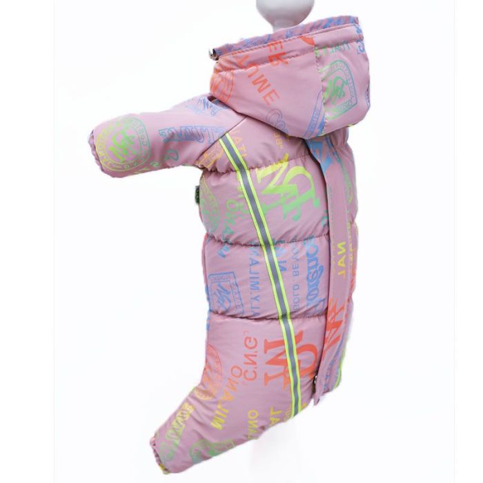 Альфа комбінезон на силіконі для собак дівчаток хутро S