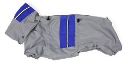 Дощовик Прайд на тонкій підкладці сіро-синій (хлопчик) XL