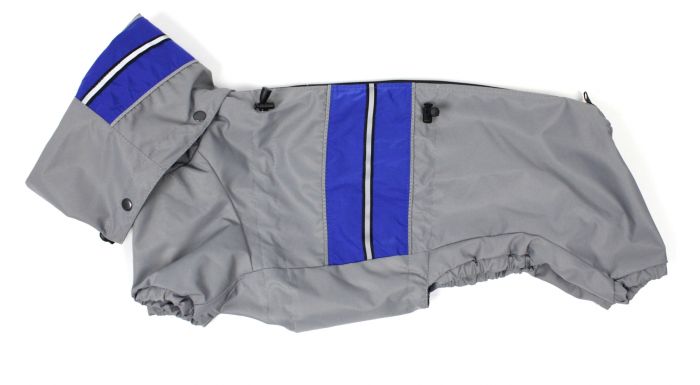 Дощовик Прайд на тонкій підкладці сіро-синій (хлопчик) XL