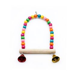 Деревяна іграшка-гойдалка NV8010, 12х23 см 