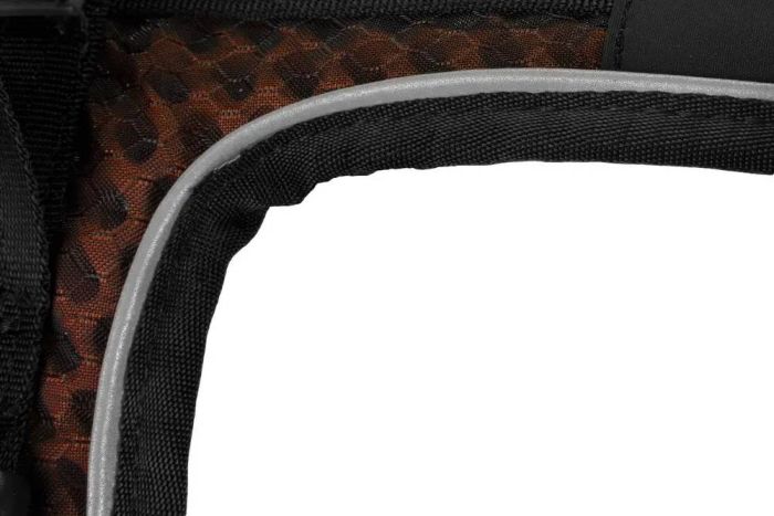 Шлейка для собак Rock harness Non-stop dogwear Чорний/Помаранчевий XL