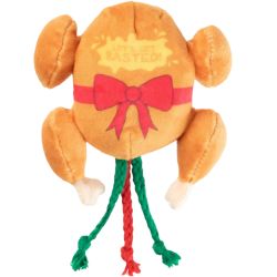 М'яка іграшка для котів FuzzYard Різдвяна Рум'яна Індичка