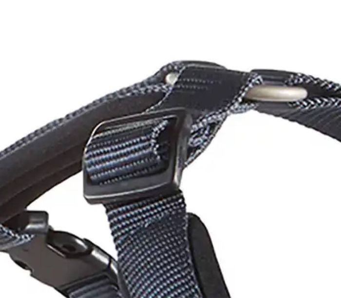 Шлейка для собак пом'якшена Wolters Professional Comfort 2A 45-50 см / 25 мм Графітовий