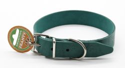 Нашийник Franty Style Paw шкіра Мятний 30 мм  41-51 см. 
