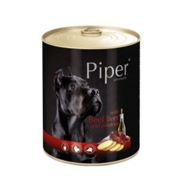 Консерви Piper Dog яловичина печінка картопля 800 гр