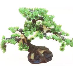 Дерево Бонсай 34. 5х17х5х24. 5см декорація для акваріума 