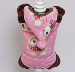 Любаша комбінезон для собак дівчаток махра S2