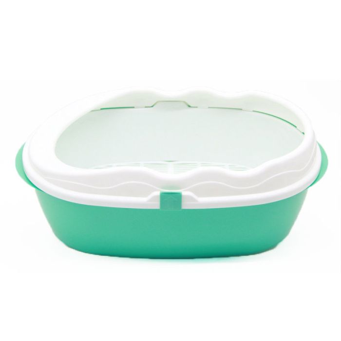 Туалет глибокий з бортом і сіткою, Фауна Мятний