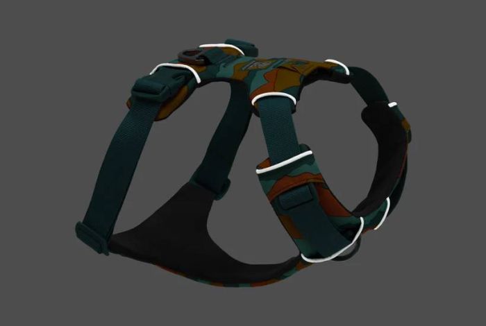 Повсякденна шлейка для собак Ruffwear Front Range M 69-81 см Бірюзово-оранжевий