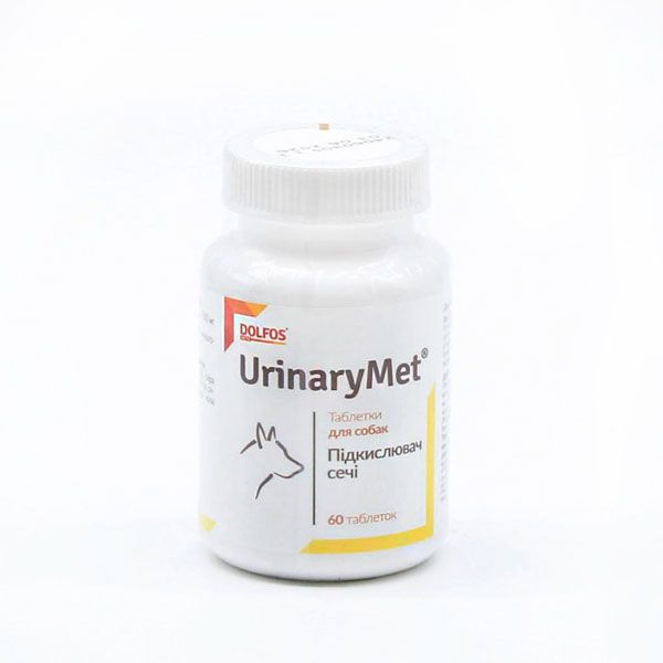 Долфос УриноМет для собак 60 таб. 