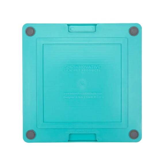 Лизальний килимок антистрес для собак LickiMat Buddy Tuff Turquoise, тверда основа