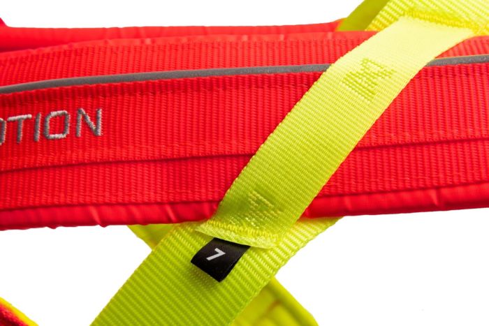 Шлейка для собак Freemotion harness 5.0 LTD Non-stop dogwear Жовтий/Рожевий/Блакитний 3