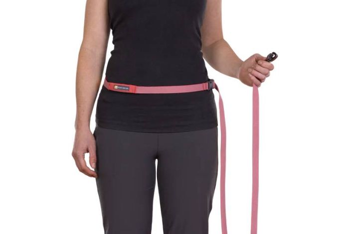 Полегшений повідець-перестібка для собак Ruffwear Flagline™ Рожевий