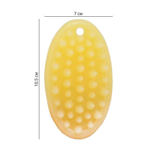 Силіконова щітка для собак та кішок з короткою вовною Todli L