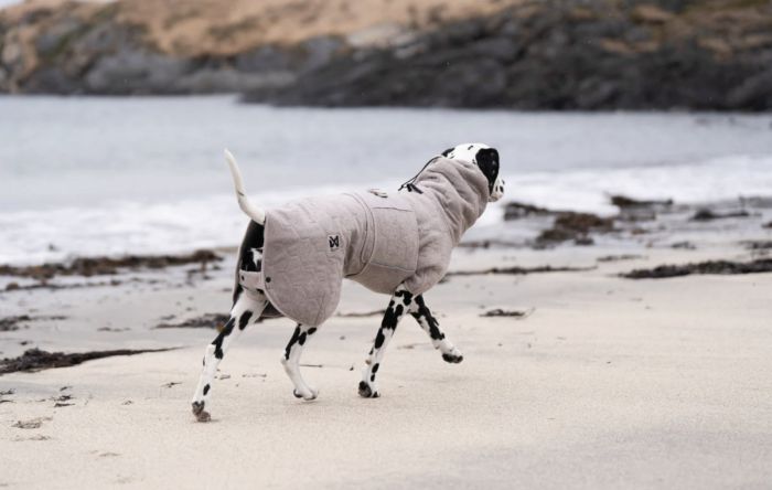 Халат-рушник для собак Drying coat Non-stop dogwear Сірий 50