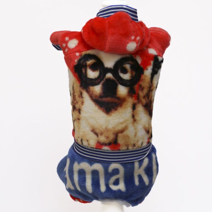 Матильда комбінезон для собак дівчаток махра S1