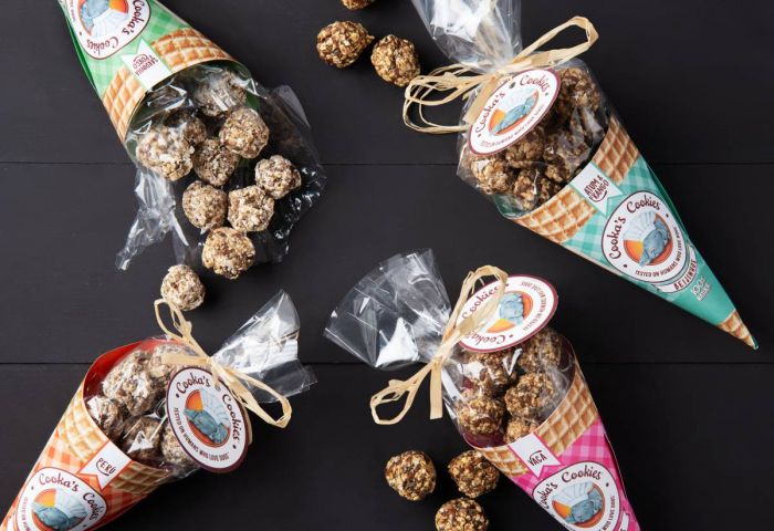 Натуральні ласощі для собак Cooka's Cookies Beijinhos Індичка з морквою та насінням 50 г