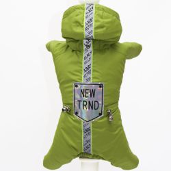 Авокадо комбінезон для собак хлопчиків на силіконі M