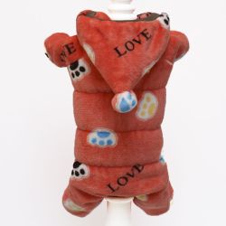 Оранж комбінезон для собак дівчаток махра на хутрі XS