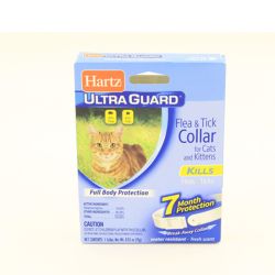 Ultra Guard Hartz H80483 нашийник для кішок від бліх і кліщів білий Ultra Guard Hartz H80483 нашийник для кішок від бліх і кліщів