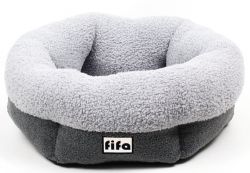 Лежак Норд меблева тканина, вовна, Сірий . 665722 см