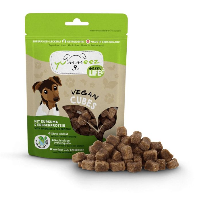 Веганські ласощі для собак Yummeez Green Life для будь-якого віку 100 г
