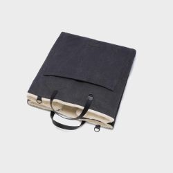 Переносний лежак для собак Cloud7 Travel Canvas Чорний M