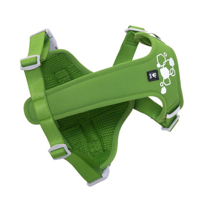 Шлейка пом'якшена для собак Hurtta Weekend Warrior Harness II ECO Зелений 65-80