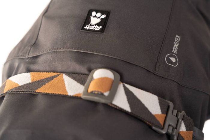 Дощовик для собак Hurtta Mudventure Coat ECO 60 Сірий