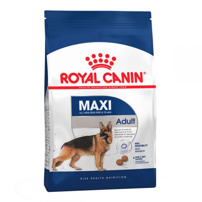 Royal Canin shn maxi ad 4кг + 12 паучей, корм для собак 11348 акція 