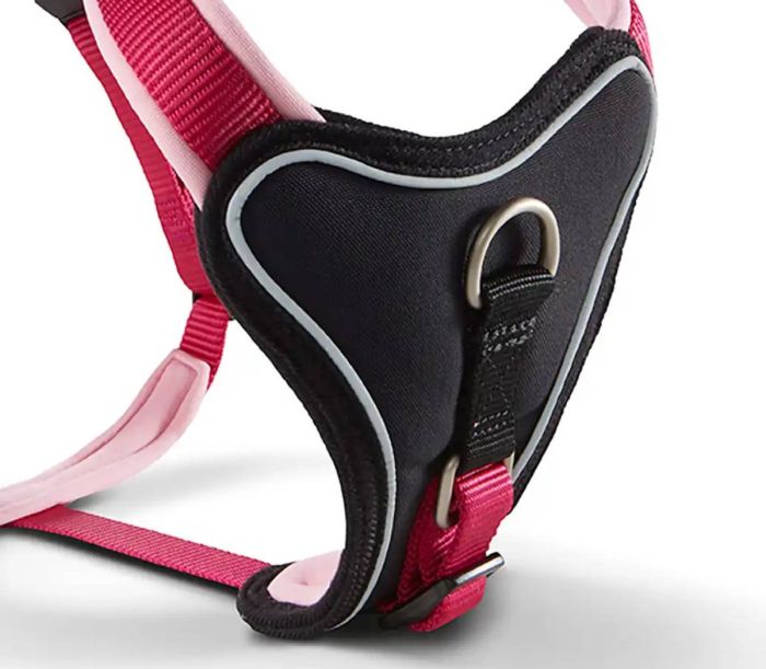 Шлейка для собак пом'якшена Wolters Professional Comfort 3 50-60 см / 30 мм Малиновий